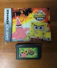 Nintendo Game Boy Advance GBA: The SpongeBob SquarePants Movie Game w/ Manual