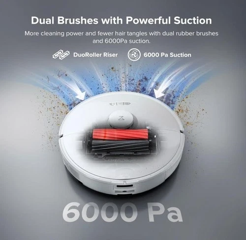 Roborock S8 Pro Ultra Saug- und Wischroboter 8000Pa LiDAR Selbstentleerung WeiB - Bild 4 von 4