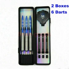 2 Box 28g Professional Stainless Steel Tip Darts Sets with Dart Flights Case