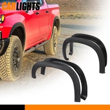 4pcs Factory Style Fender Flares Fits 2019-2024 Chevrolet Silverado 1500 