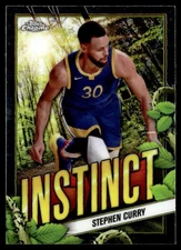 2024-25 Topps Chrome Instinct Stephen Curry #INS-9