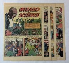 1943 eight page cartoon story ~ GEORGE WASHINGTON CARVER