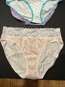 Victoria's Secret Lot of 10 Panties SIZE XL New With Tags Underwear Red Pink