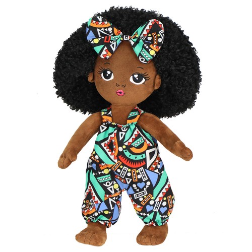 19'' Cute Black Baby Doll African American Doll  Baby Dolls for 3+ Easter Gift