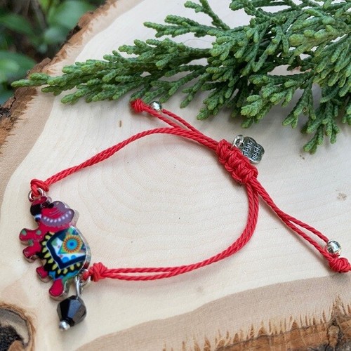 Elephant Protection Lucky handmade bracelet - Picture 2 of 12