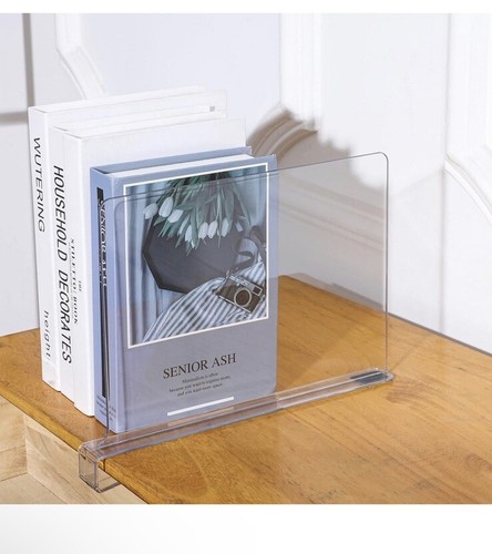 SuoXing Acrylic Shelf Dividers for Closet Organization4 Pcs Wood Shelf Divide... - Picture 4 of 6