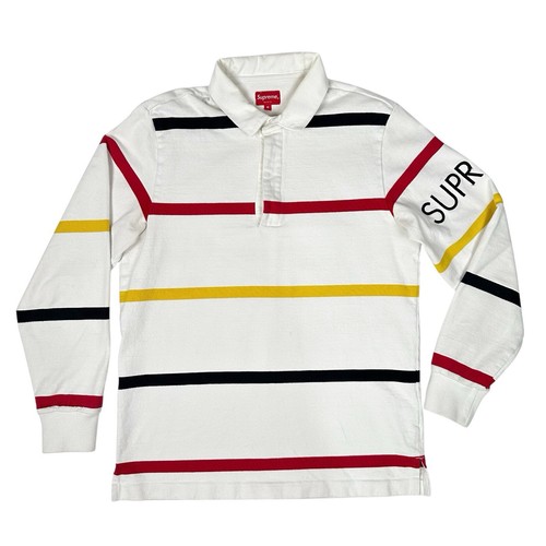 Supreme striped polo shirt - Gem Supreme striped polo shirt - Gem