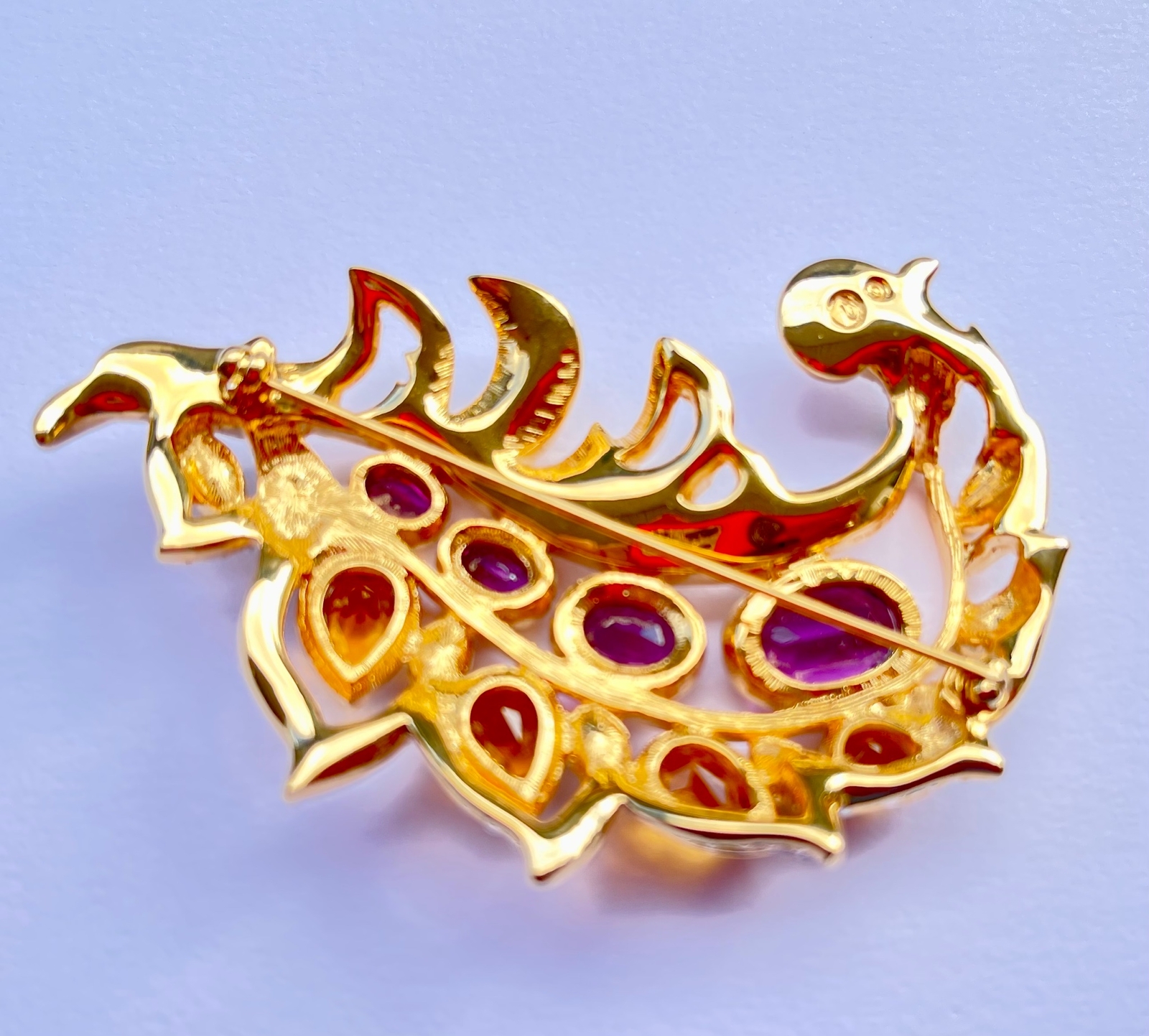 Swarovski Brooch HUGE Rhinestone Original Swan Mark eBay