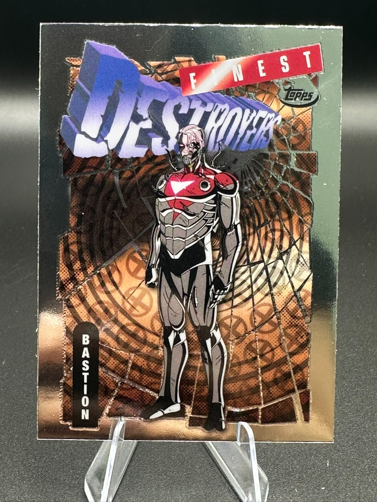 2025 Topps Finest Marvel X-Men '97 #50 Bastion