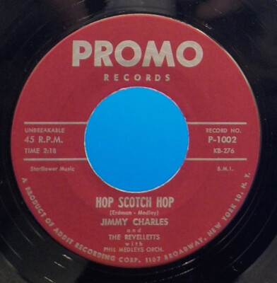Jimmy Charles & The Revelletts 45 A Million To One / Hop Scotch Hop EX E11