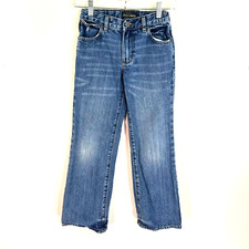 Old Navy Boot Cut Blue Jeans Slim Boys Size 10 S Adjustable