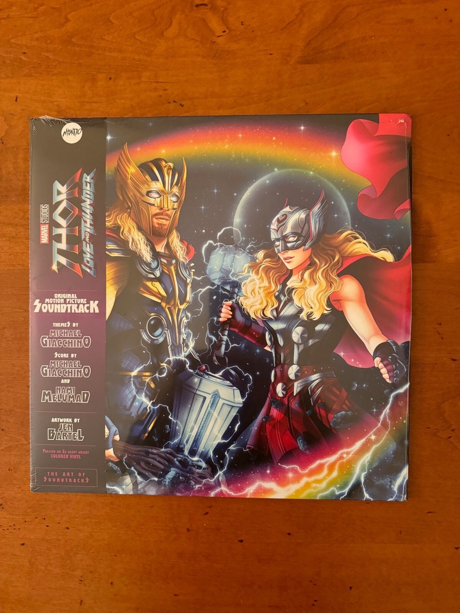 lp レコード THOR LOVE AND THUNDER - 2-LP - COLORED VINYL - MONDO - SOLD OUT