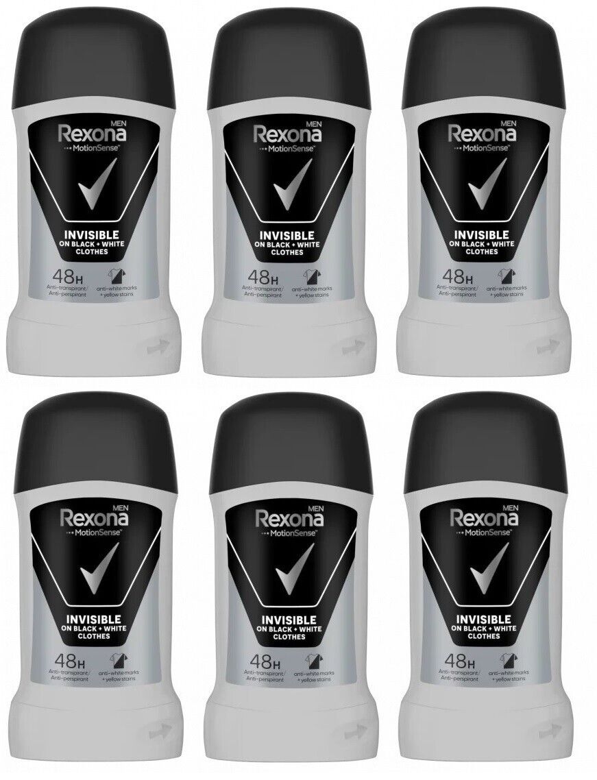 Rexona Deodorant Stick - Deodorant Stick Black & White Invisible