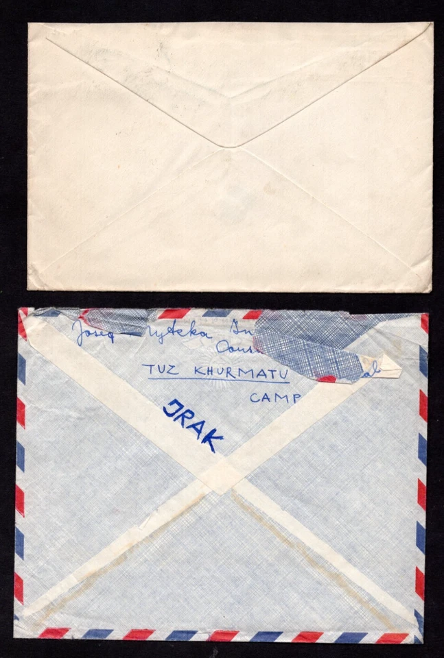 IRAQ 1920-1930 COLLECTION OF 22 COMMERCIAL MOSTLY AIR MAIL COVERS TO EUROPE - image 2 of 4