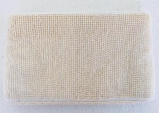 Lot of 2 White Beaded Evening Bags Handbags Carla Marchi