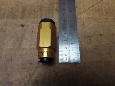 Mead Fluid Dynamics MF1-12 barrel in-line flow control 1/8''-27 NPT thread (@D82)
