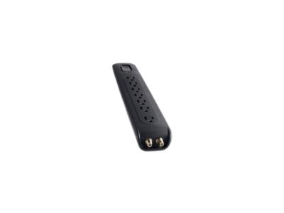 BELKIN BV107030-04-BLK 4 ft 7 Outlets Surge Suppressor with Telephone Protection