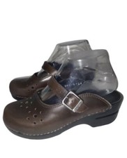 DANSKO Mary Jane Open Back Slip On Vented Clogs Women  s Size EA 36 US 5.5