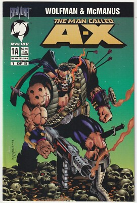   THE MAN CALLED A-X, Malibu 1994 US-COMICHEFT TOP Z1