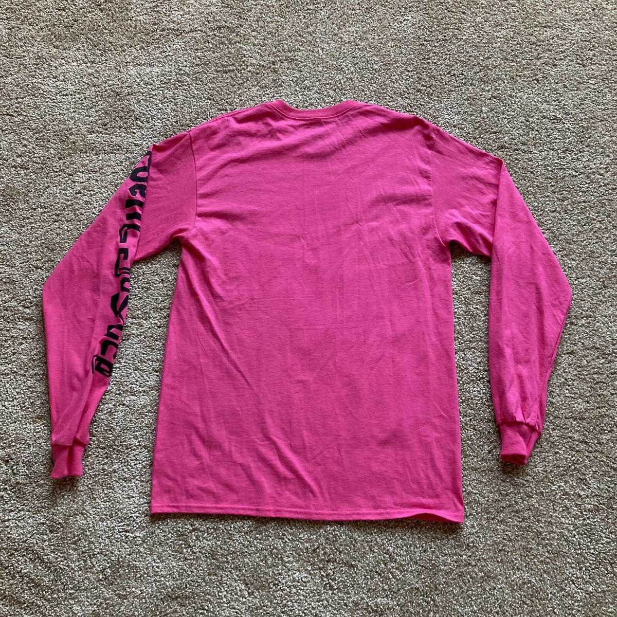pink poetic justice shirt long sleeve