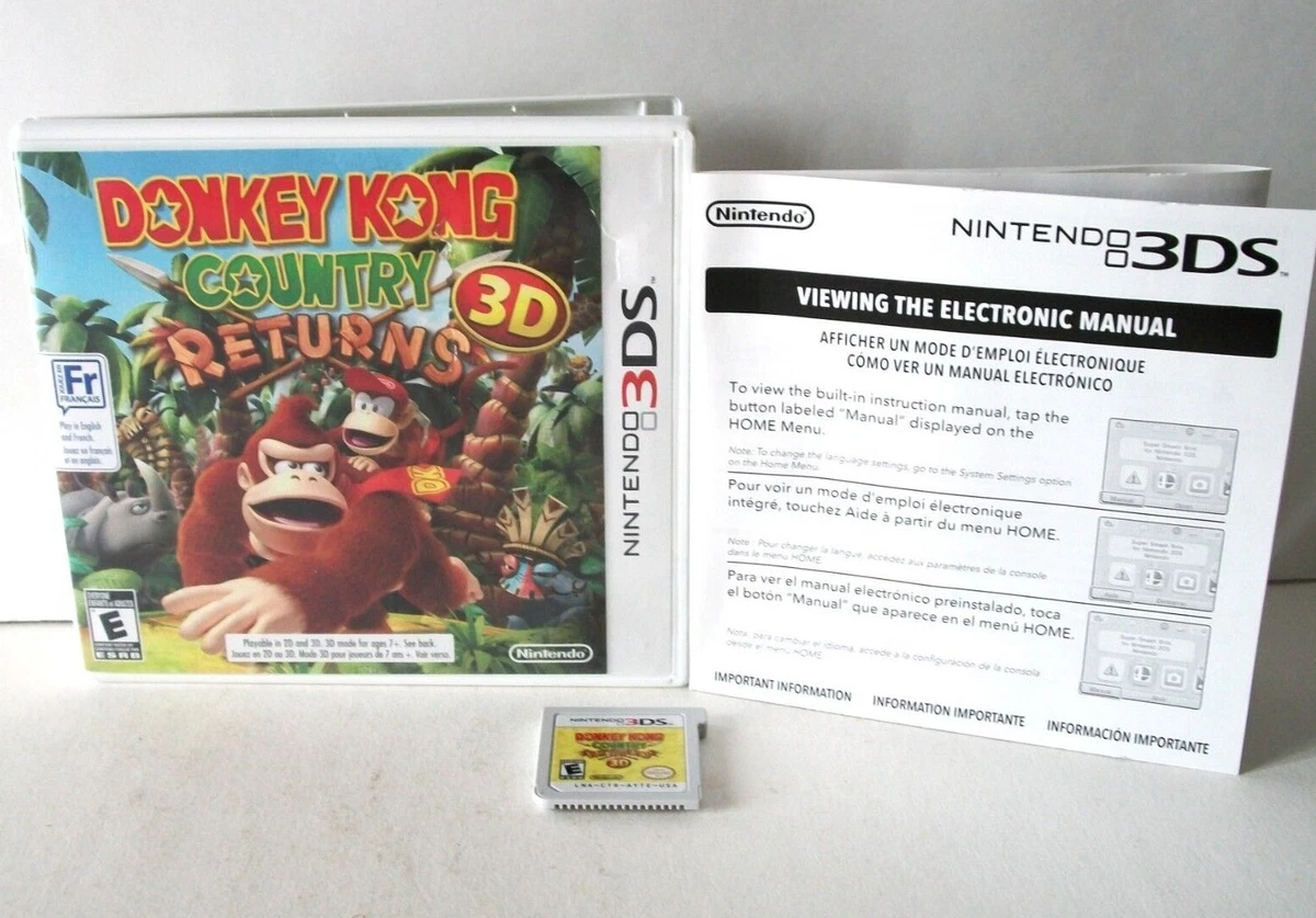 Donkey kong sales nintendo 3ds