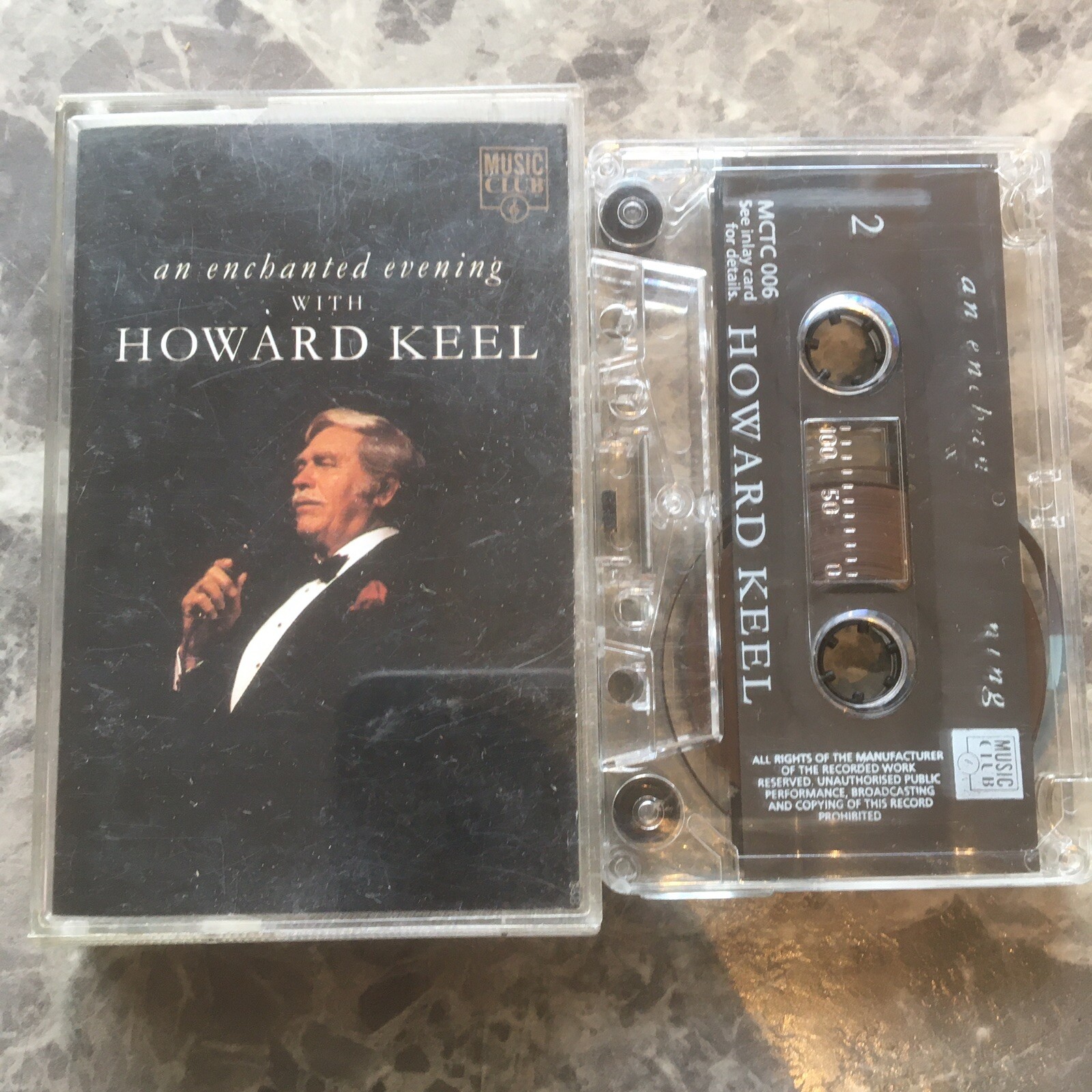 Howard Keel - An Enchanted Evening With Howard Keel Cassette Tape