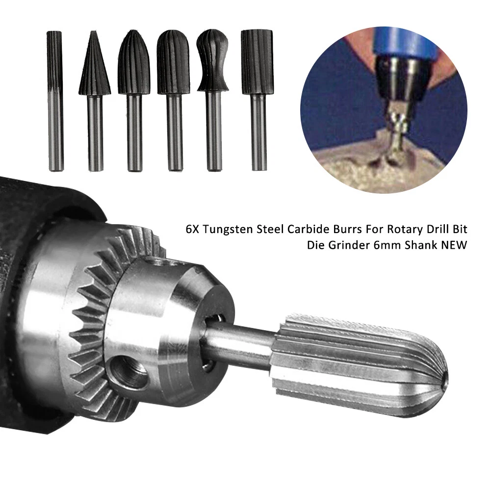 The Different Types Of Tungsten Carbide Burrs And Their
