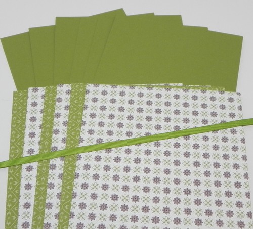 CHRISTMAS TOILE G 5 SETS (30 SHEETS) 6X6 DESIGNER PAPER A2 CARDSTOCK STAMPIN UP - Picture 6 of 6