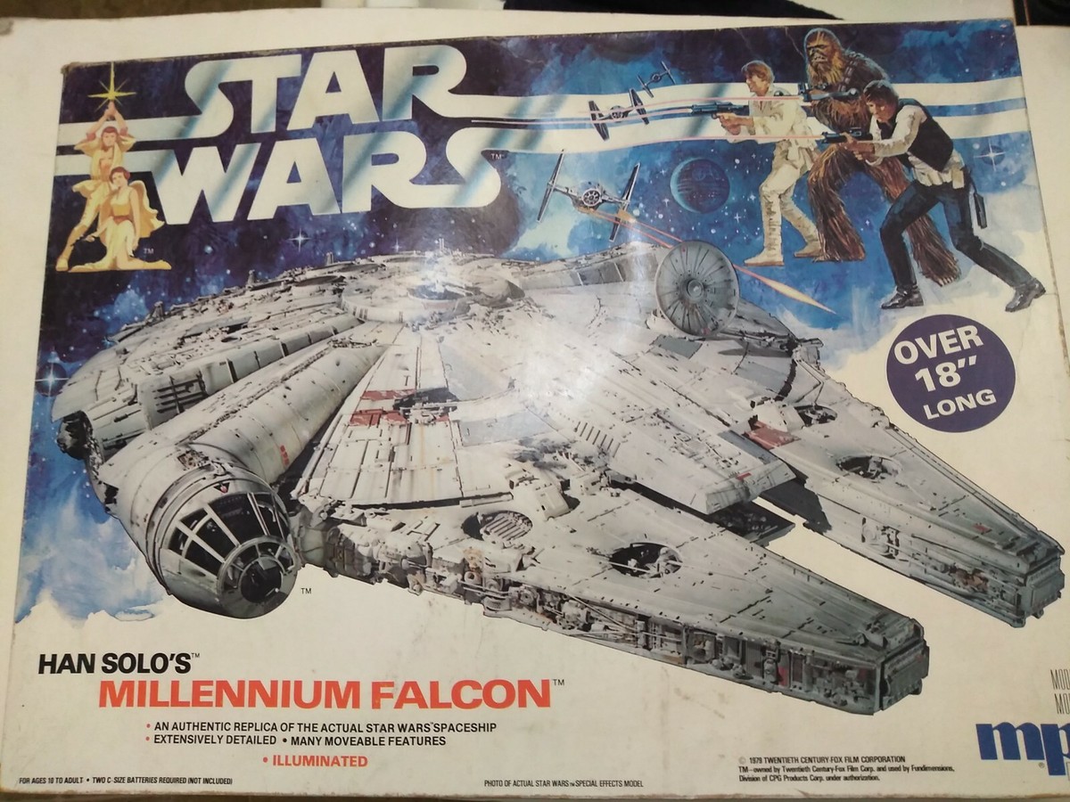 Vintage Star Wars Millennium Falcon w/ Box Kenner 1979 | eBay