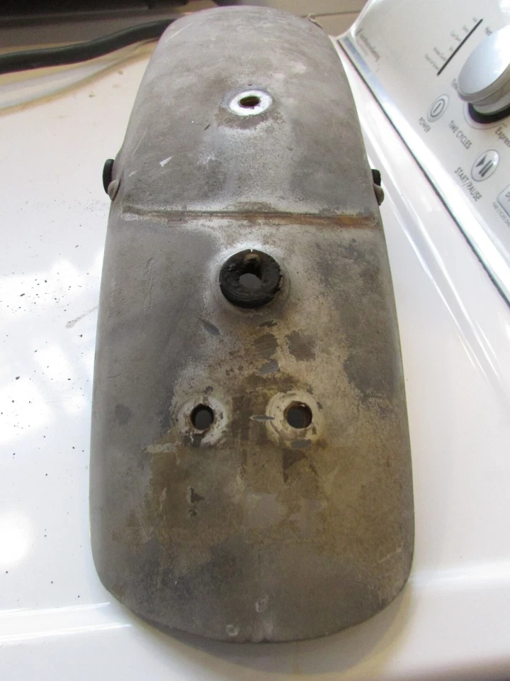 Guardabarros trasero OEM HONDA 1974 MT125 ELSINORE VINTAGE Foto 3 de 4