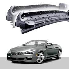 Wipers BMW 6 Series F12 2012-2018 Convertible Twin Pack Wiper Blades 2617C | ...