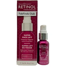 Retinol Super Face Lift Temporary Tightener Instant Firming Effect 1oz