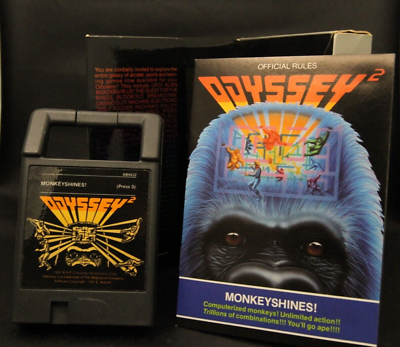家庭用ゲームソフト MONKEY SHINES ! [ MAGNAVOX ODYSSEY2 ] Amazon.com: Monkeyshines (Odyssey 2) : Video Games