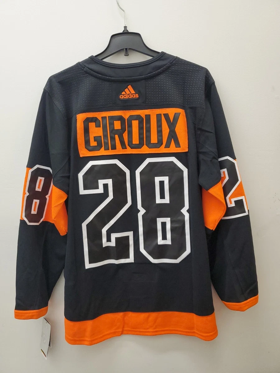 Claude Giroux Philadelphia Flyers Authentic Adidas Black Jersey