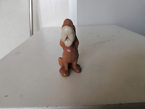Wade Whimsies Trusty the Bloodhound raro non dipinto caratteristiche Lady and the Tramp - Foto 2 di 7