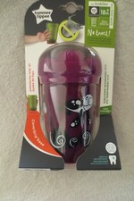 Tommee Tippee No Knock Cup Toddler 18 Easy Lifts 10oz Purple New