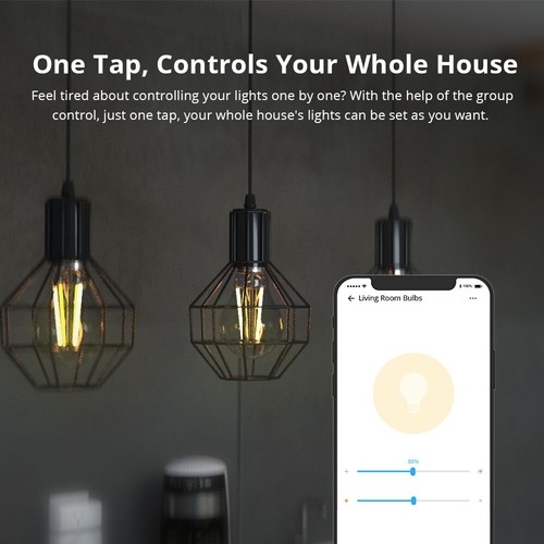 SONOFF WiFi RGB Smart LED Light Bulb Voice Remote Control for Alexa Google Home - Picture 9 of 18