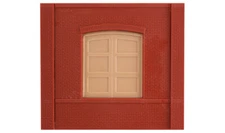 Design Preservation DPM HO Dock Level Wall Sections w/Freight Door Kit Mod 30106