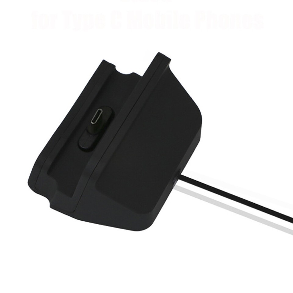 Station D'accueil Chargeur USB-C Pour Doogee S90 - Dock Bureau 90cm - Noir
