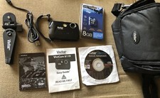 NOS Digital Camera Vivitar Vivicam 8119 Auto Flash 8.1 MP Case Tri Pod
