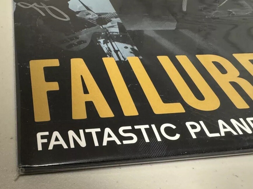 FAILURE FANTASTIC PLANET LIVE　レコード サイン入り Failure – Fantastic Planet – 2 x Vinyl (Blue and Maroon, LP