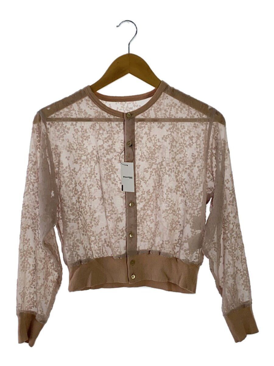 CLANE DESIGN Cardigan (Sheer 1 Polyester Pink 13122-4212 CLANE DESIGN Cardigan (Sheer 1 Polyester Pink 13122-4212