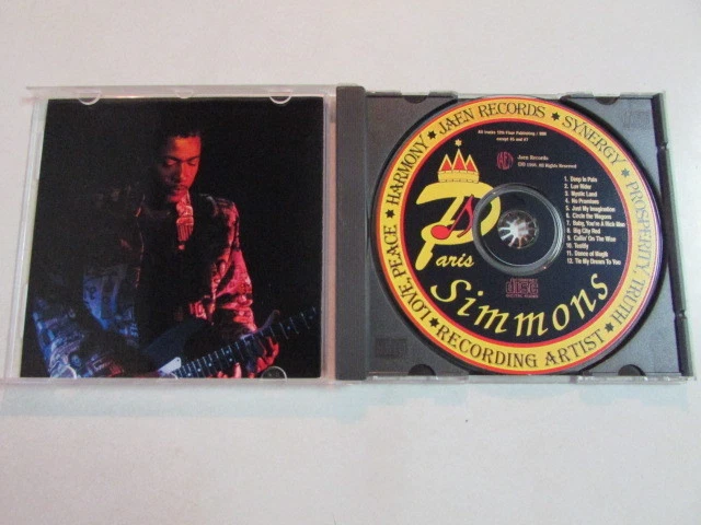 PARIS SIMMONS MYSTIC LAND 1998 12 TRK CD BEATLES COVER BABY YOU'RE A RICH MAN Foto 3 de 4