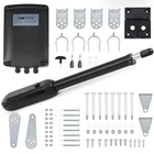 CO-Z Automatic Swing Gate Opener Kit with Remote Controls for 1100lb Gates