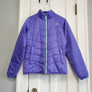 The North Face Reversible Purple Puffer Jacket Women S Size M Ebay