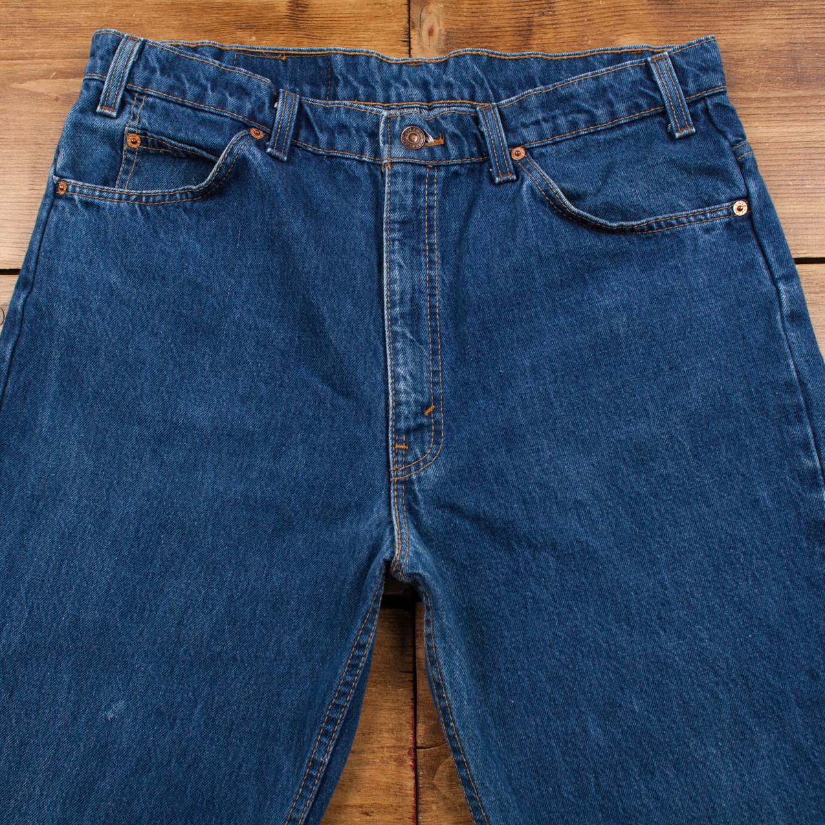 Vintage Levis 517 Jeans 36 x 32 USA Made 90s Dark Wash Bootcut 