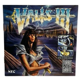 Valis III 3 (TurboGrafx-16 CD / Duo, 1992) Authentic Complete w/ Manual Tested