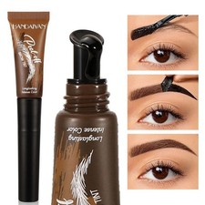 AU New Peel Off Eyebrow Gel Tint Waterproof Semi Permanent Brow Tattoo 5 Colors