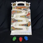 Vtg Fisher Price Tumbling Racers Vertical Race Car Track with Three Cars