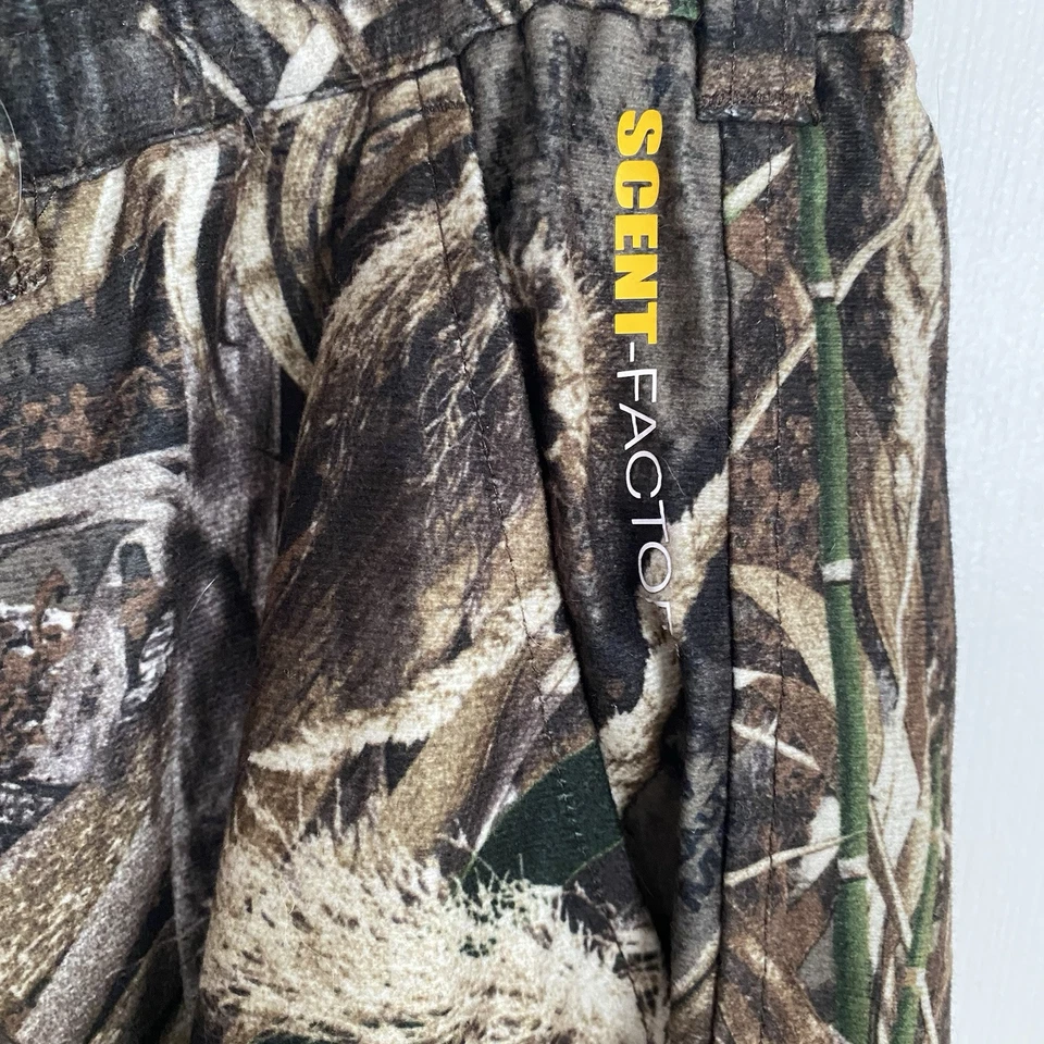 XL Scent Blocker Real Tree Camo Cargo Hunting Pants Bone Collector Adjustable S3 - Image 4 of 4
